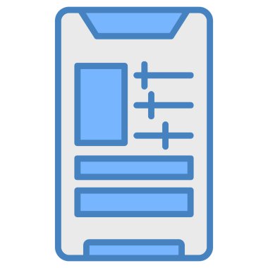 Buzdolabı ikonu. özet çizimi