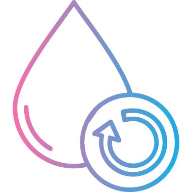 vektör kan damla simgesi