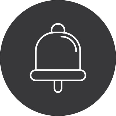 Zil. Web simgesi basit tasarım