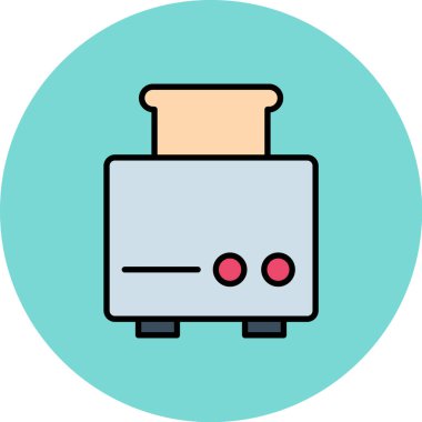 Gıda simgesinin vektör illüstrasyonu