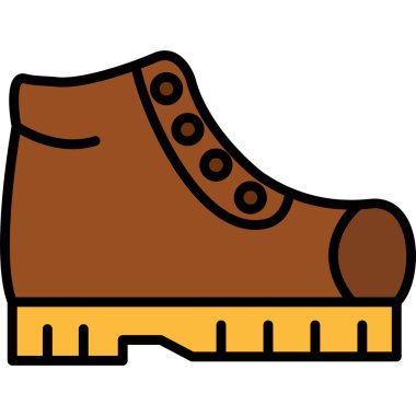 Çizme simgesi, vektör illüstrasyonu