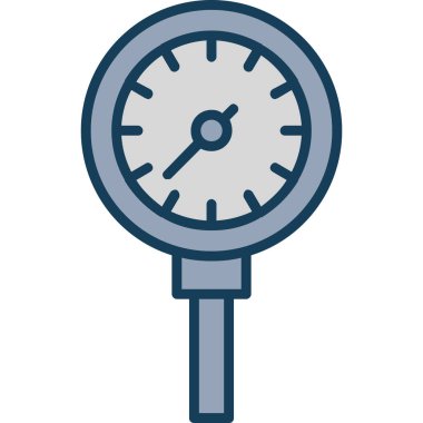 Pusula renkli vektör simgesi