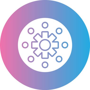 seo modern simgesinin vektör illüstrasyonu