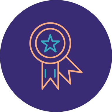 ödül simgesi vektör illüstrasyonu