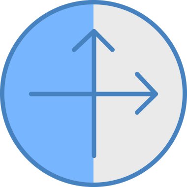 ok vektör illüstrasyon simgesi