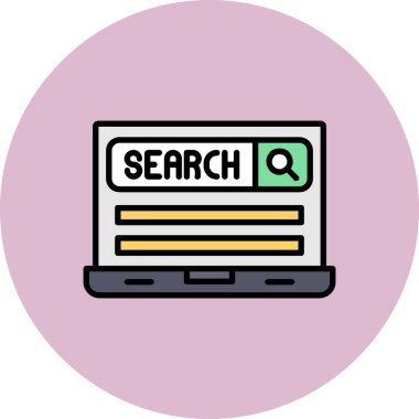 Arama motoru. Basit resimleme