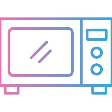 Televizyon. Web simgesi basit illüstrasyon