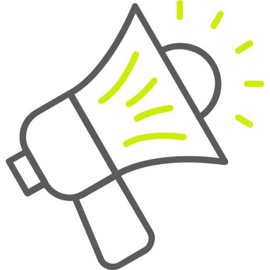 hoparlör vektör illüstrasyonu