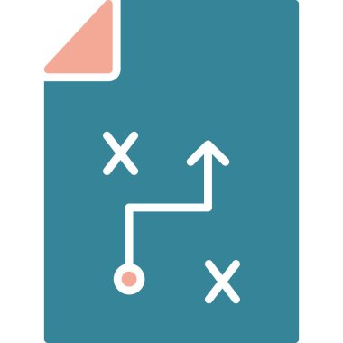 Ok. Web simgesi basit illüstrasyon