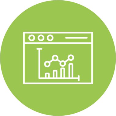 seo modern simgesinin vektör illüstrasyonu