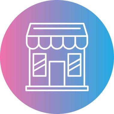 Yapı simgesinin vektör illüstrasyonu