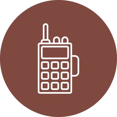 Modern otomatik simgenin vektör illüstrasyonu