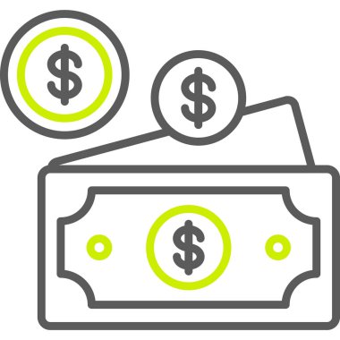 para simgesi vektör illüstrasyonu