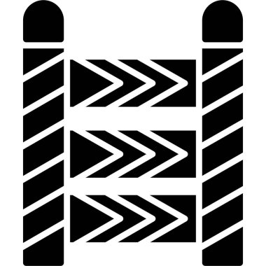 Halı döşeme simgesi katı biçimde