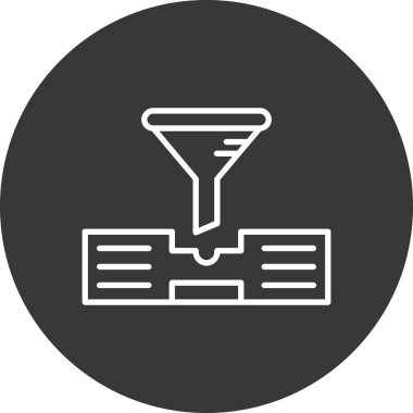 seo modern simgesinin vektör illüstrasyonu