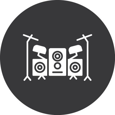 Vektör illüstrasyonu, simge ögesi arkaplanı