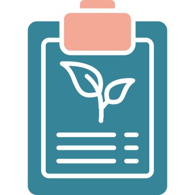 Yaprak ikonlu pano. Pano vektör illüstrasyonunun özet tasarımı.