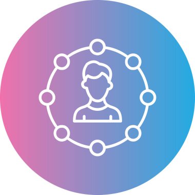 avatar. Web simgesi basit tasarım