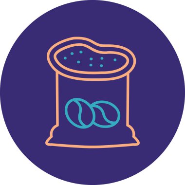 Modern bir simgenin vektör illüstrasyonu