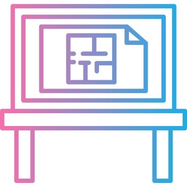 seo modern simgesinin vektör illüstrasyonu