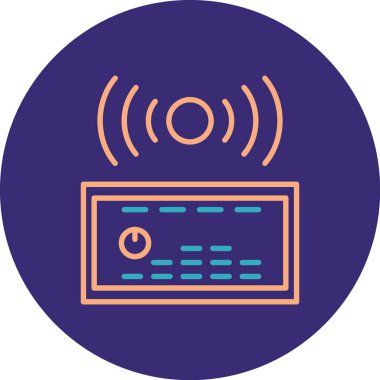 Modern b 'nin vektör illüstrasyonu eksik simgesi