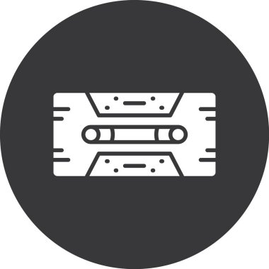 Moda modern izole arkaplanda vektör illüstrasyon simgesi.