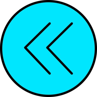 ok simgesi, basit vektör illüstrasyonu