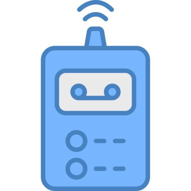 Mobil radyo. Basit tasarım