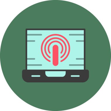 wifi vektör simgesi, modern biçim