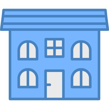 ev simgesi vektör illüstrasyonu