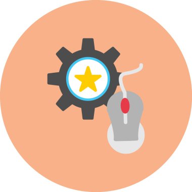 seo modern simgesinin vektör illüstrasyonu