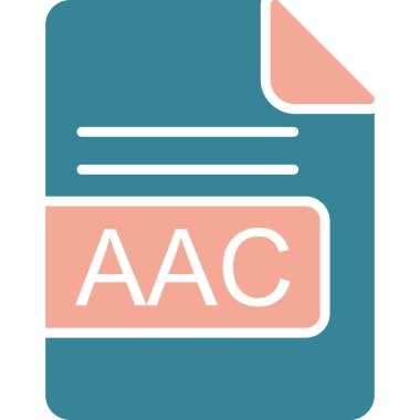 dosya biçimi simgesi, vektör illüstrasyonu