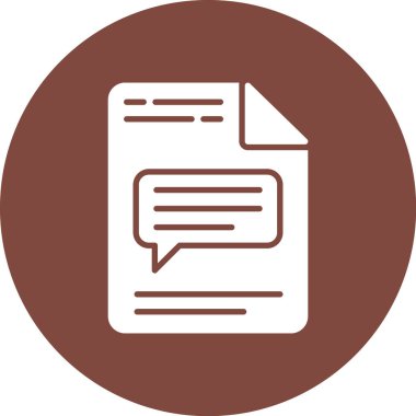 Vektör belgesi Simge illüstrasyonu