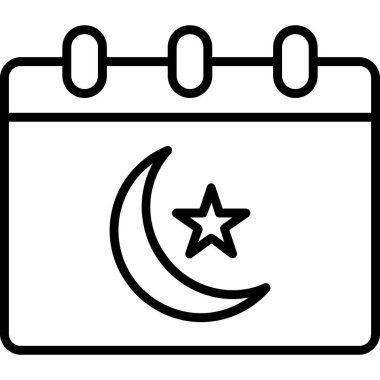 Ay gecesi simgesi, taslak biçimi