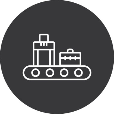 vektör tren istasyonu ico