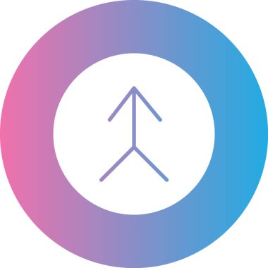 ok simgesinin vektör illüstrasyonu