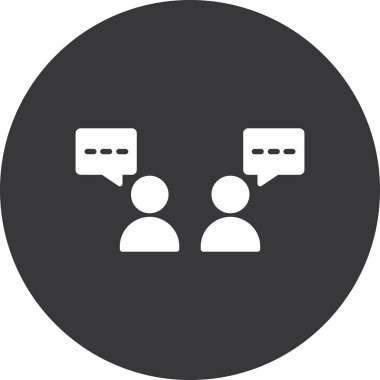 kabarcık ikonu vektör illüstrasyonu