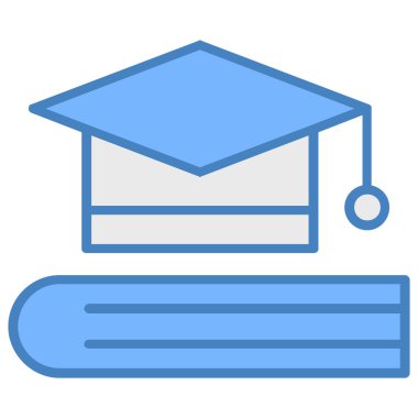 Eğitim simgesi vektör illüstrasyonu