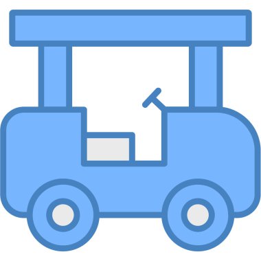 Araba ikonu. vektör illüstrasyonu