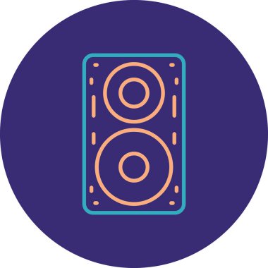 Modern b 'nin vektör illüstrasyonunda müziğin eksik simgesi