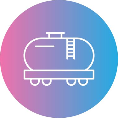 Vektör tren simgesi illüstrasyonu