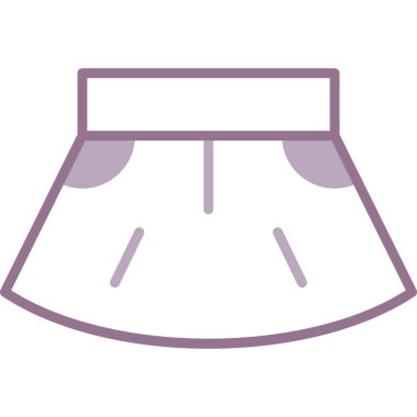 Çizgi film simgesinin vektör çizimi