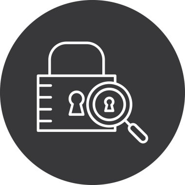 Modern simgenin vektör illüstrasyonu