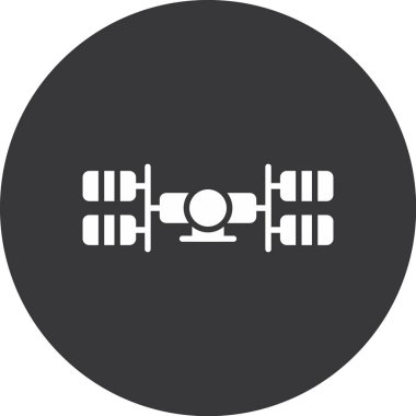 Modern simge tasarımının illüstrasyon vektör simgesi