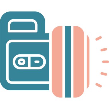 Kamera. Web simgesi basit illüstrasyon