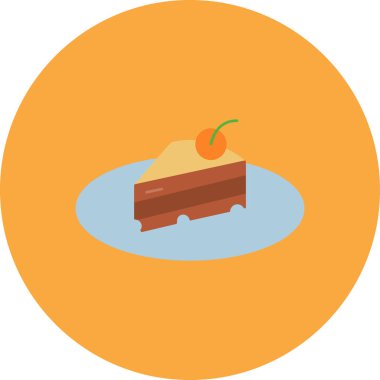 kek vektörü illüstrasyonu, düz tasarım