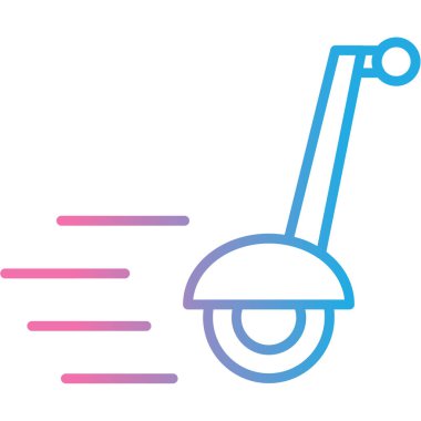 Bisiklet. Web simgesi basit illüstrasyon