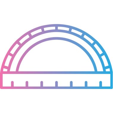 Gökkuşağı simgesinin vektör illüstrasyonu