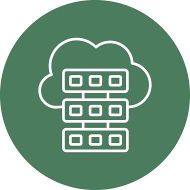 Bulut hesaplama. Web simgesi