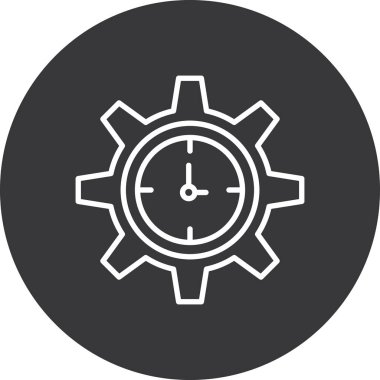 seo modern simgesinin vektör illüstrasyonu